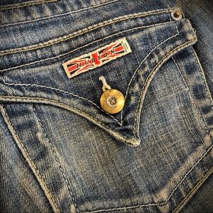 Hudson Jeans Bootcut Light Distressed Denim
